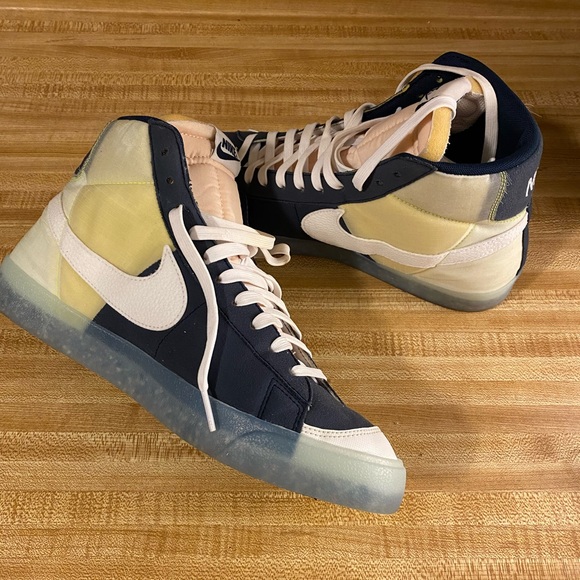 Nike Other - Nike Blazer Mid 77 Move to Zero Armory Navy/White/Summit White size 10